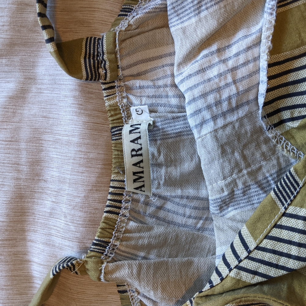 Striped Romper - Picture 7 of 7